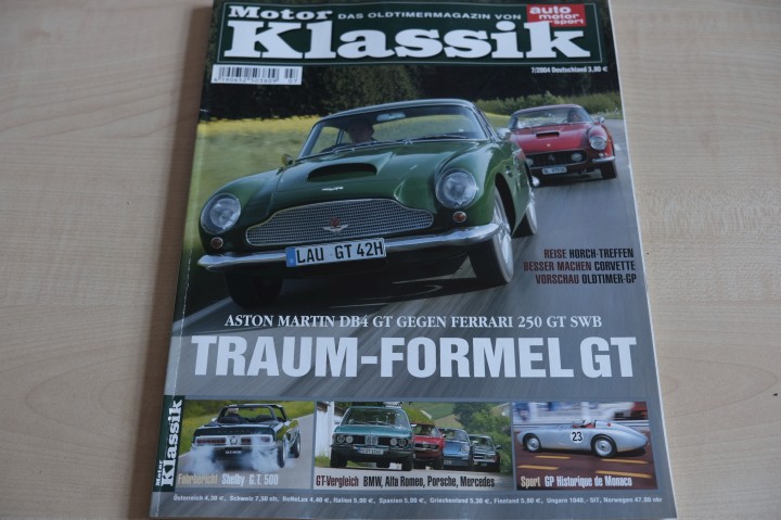 Deckblatt Motor Klassik (07/2004)